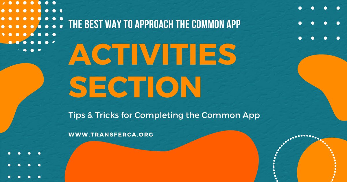 Common App Transfer Admissions StepbyStep Guide & Bonus Tips